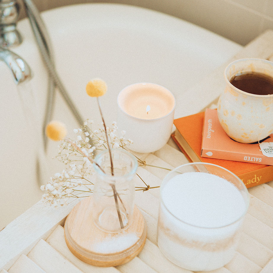 relaxing bath