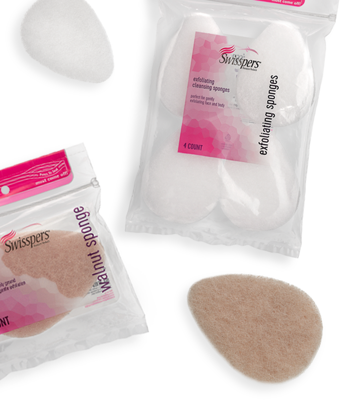 EXFOLIaTING SPONGES